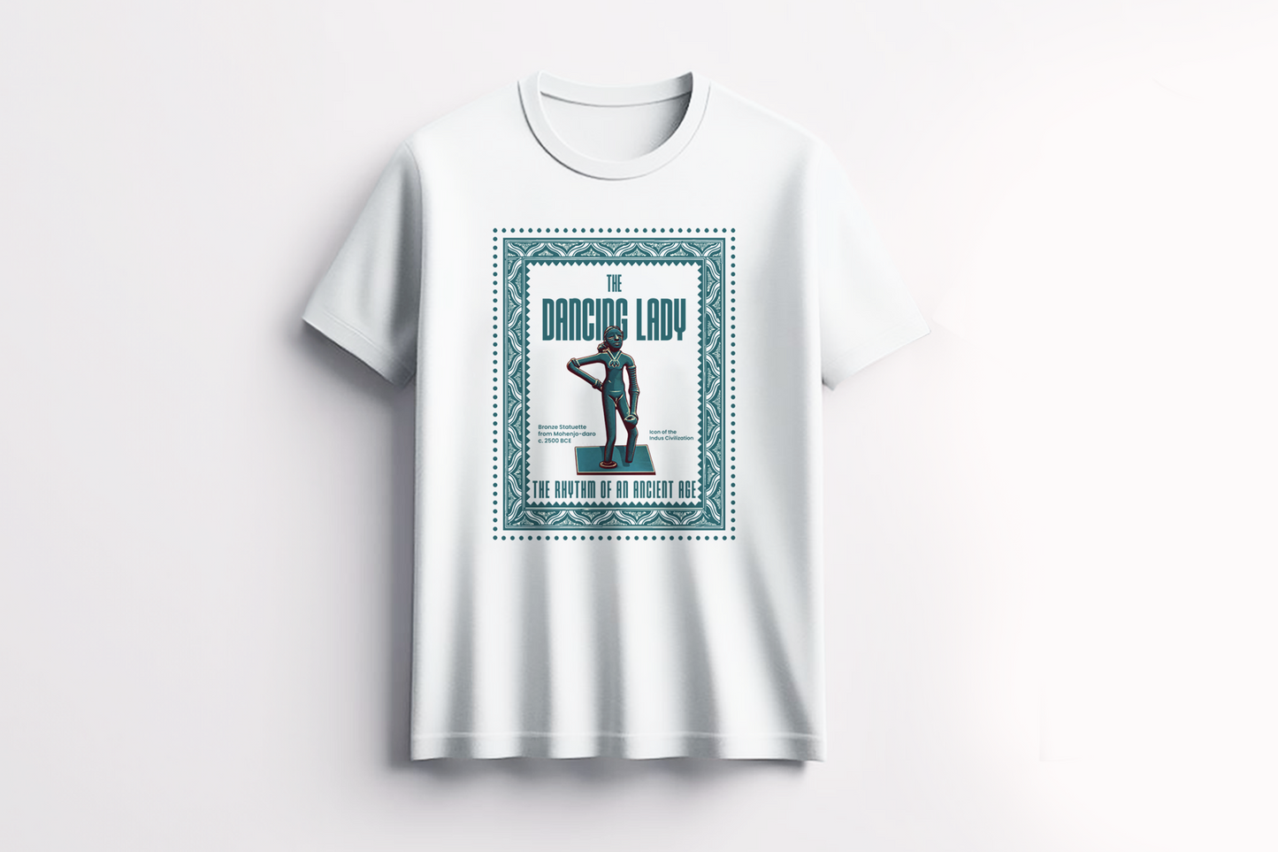 THE DANCING LADY T-shirt – The rhythm of an ancient age