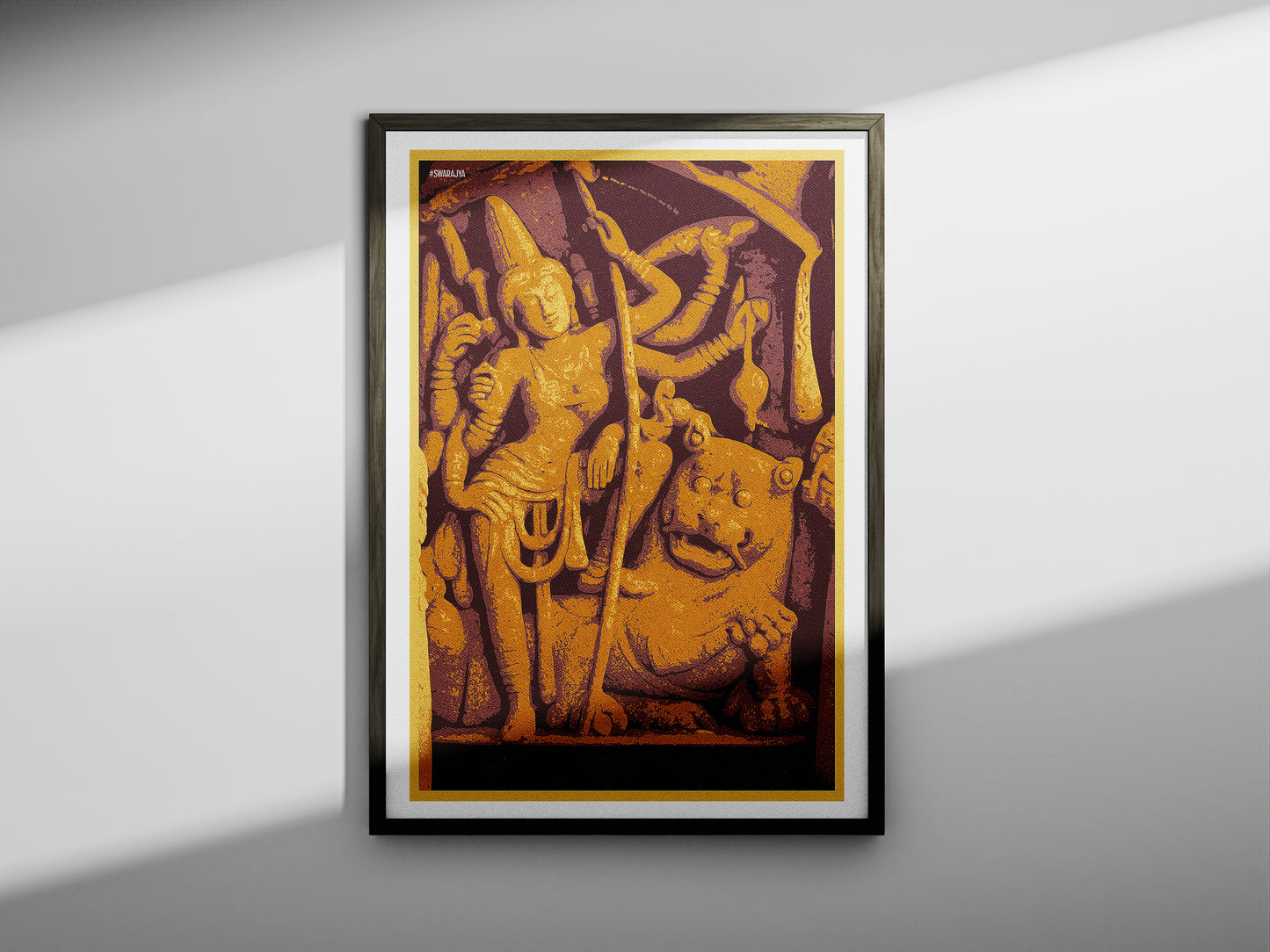 Durgadevi Kailasanathar Temple, Kanchipuram - (Unframed Poster)