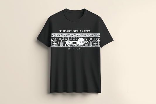 THE ART OF HARAPPA T-shirt - Crafted four thousand years ago.