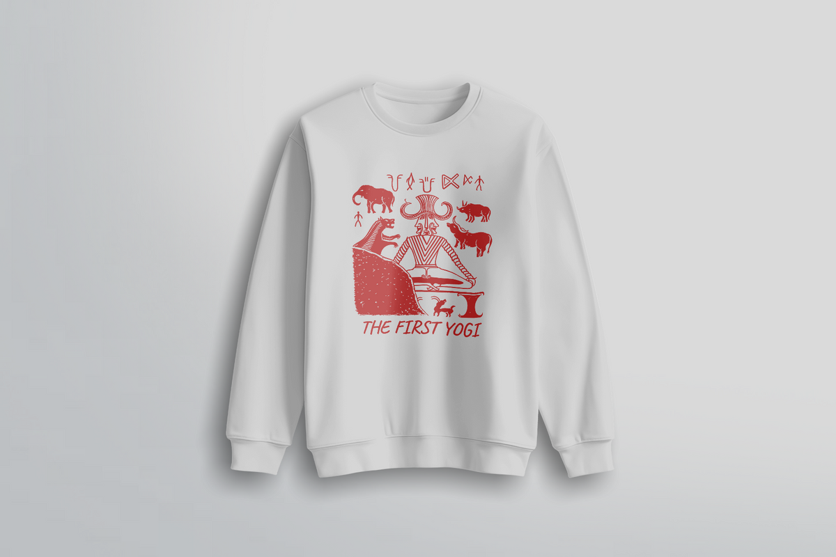 THE FIRST YOGI - Even before language, there were symbols- Sweatshirt