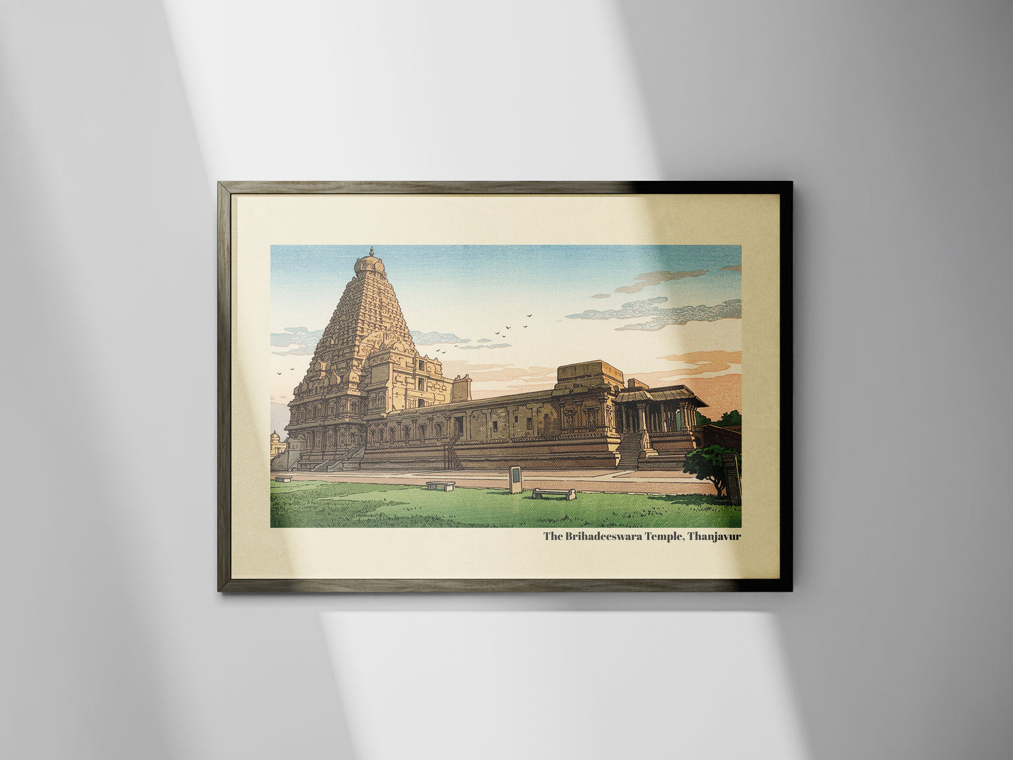 The Brihadeeswara Temple, Thanjavur - (Unframed Poster)