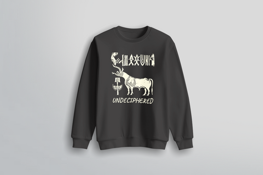 UNDECIPHERED - 4,000 years later, still unread. - Sweatshirt