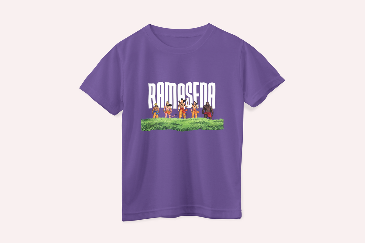 Ramasena – The Army of Rama Kids Tshirt
