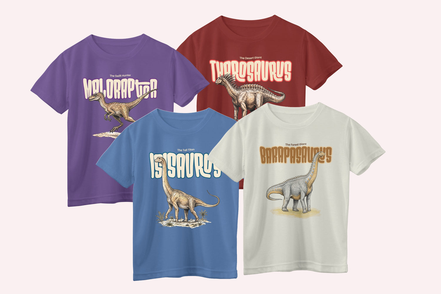 Dino Kids T-Shirt Collection – New Arrivals