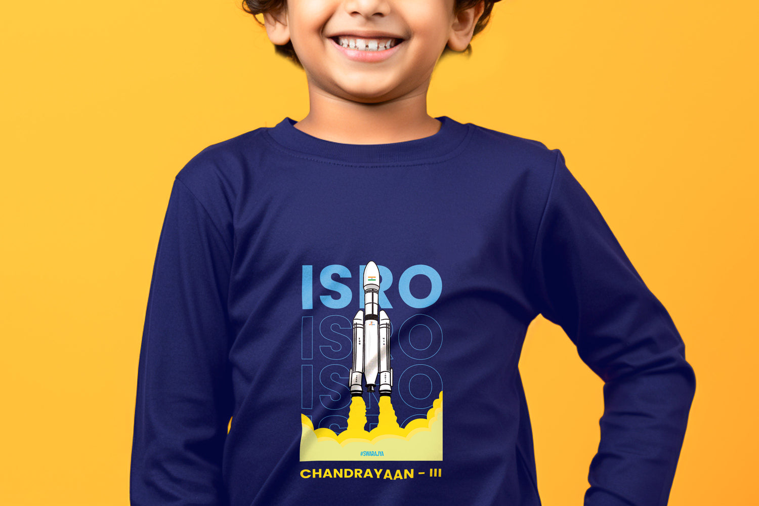 Chandrayaan III - ISRO Rising - Kids - Full Sleeve