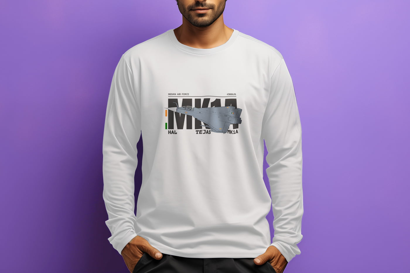 Tejas MK1A T-Shirt - Classic - Full Sleeve T-shirt