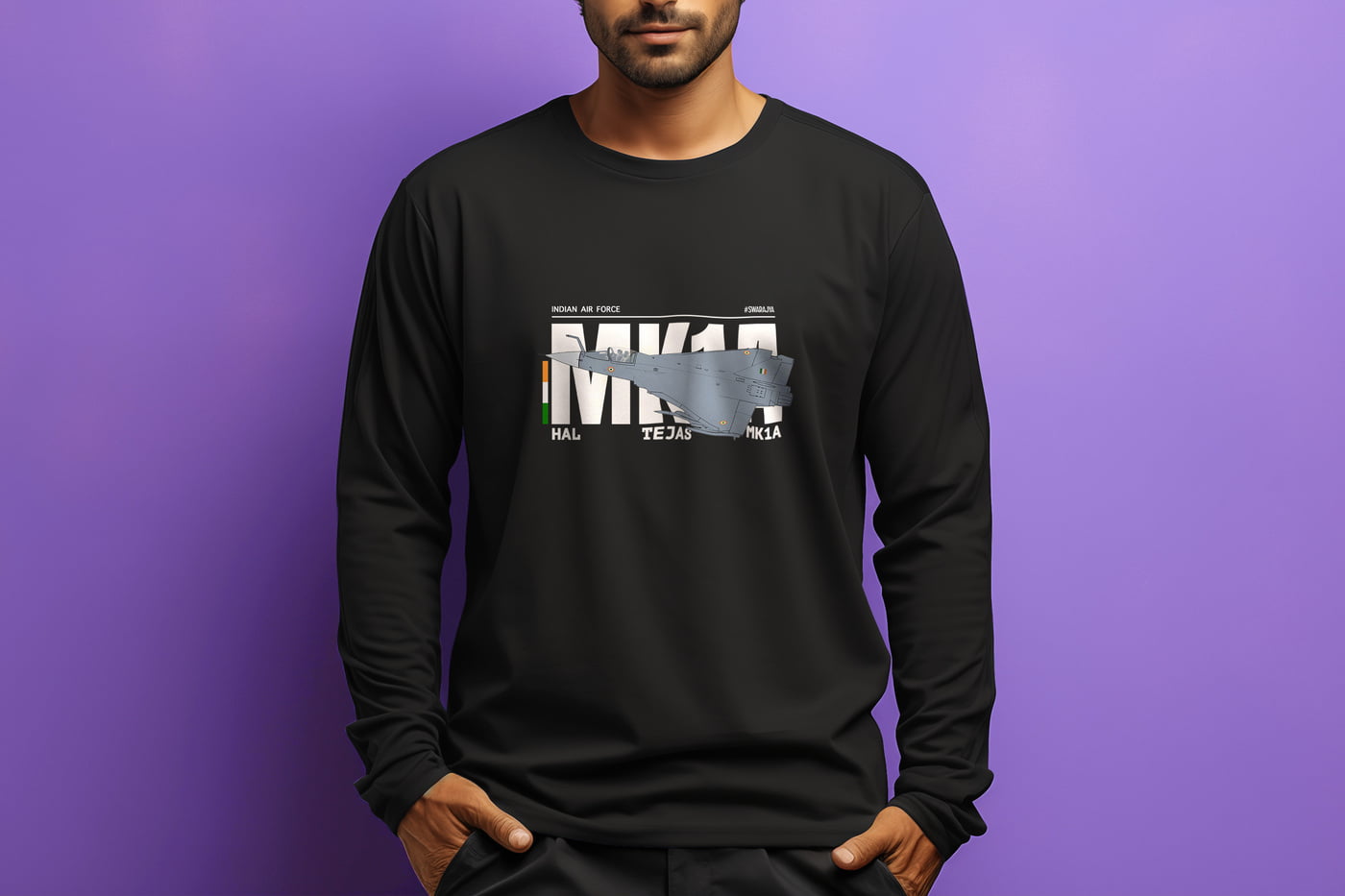 Tejas MK1A T-Shirt - Classic - Full Sleeve T-shirt