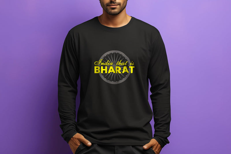 India That Is Bharat - Full Sleeve T-shirt