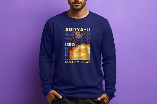 Aditya L1 - Solar Probe - Full Sleeve T-shirt