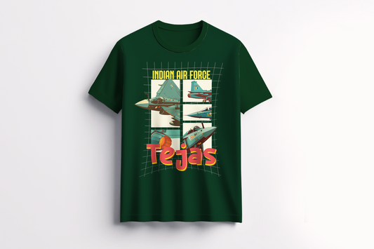 Wings of Glory – Indian Air Force’s Tejas Fighter Jet T-shirt