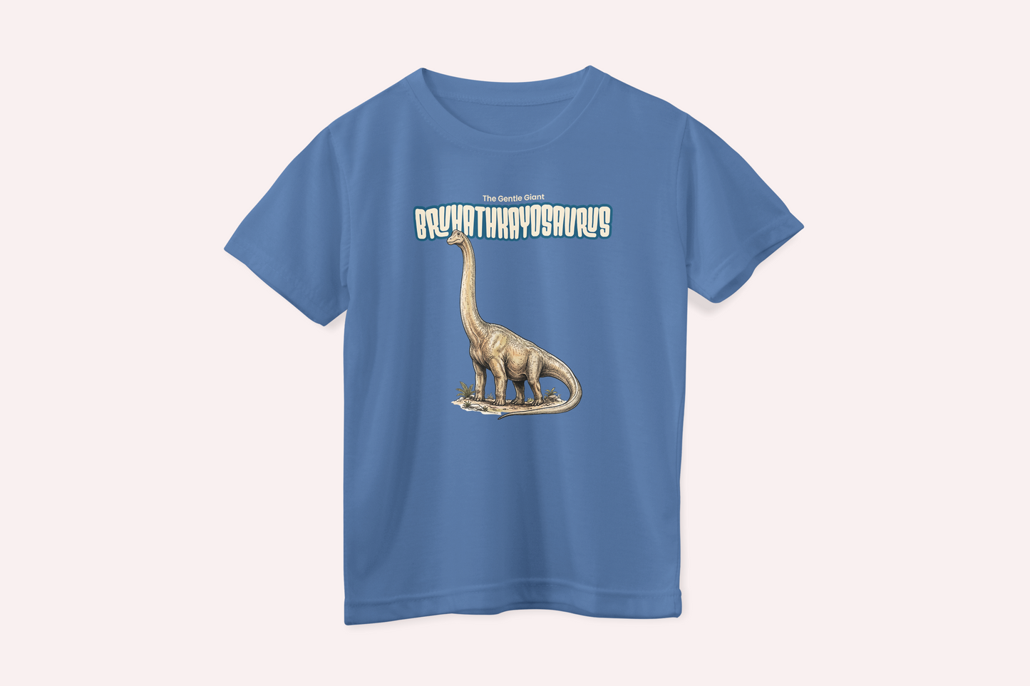 Bruhathkayosaurus – The Gentle Giant Kids Tshirt