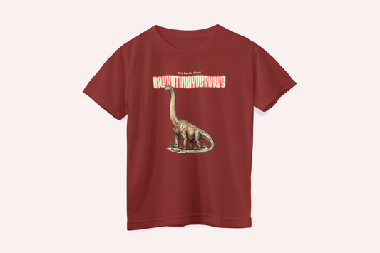 Bruhathkayosaurus – The Gentle Giant Kids Tshirt