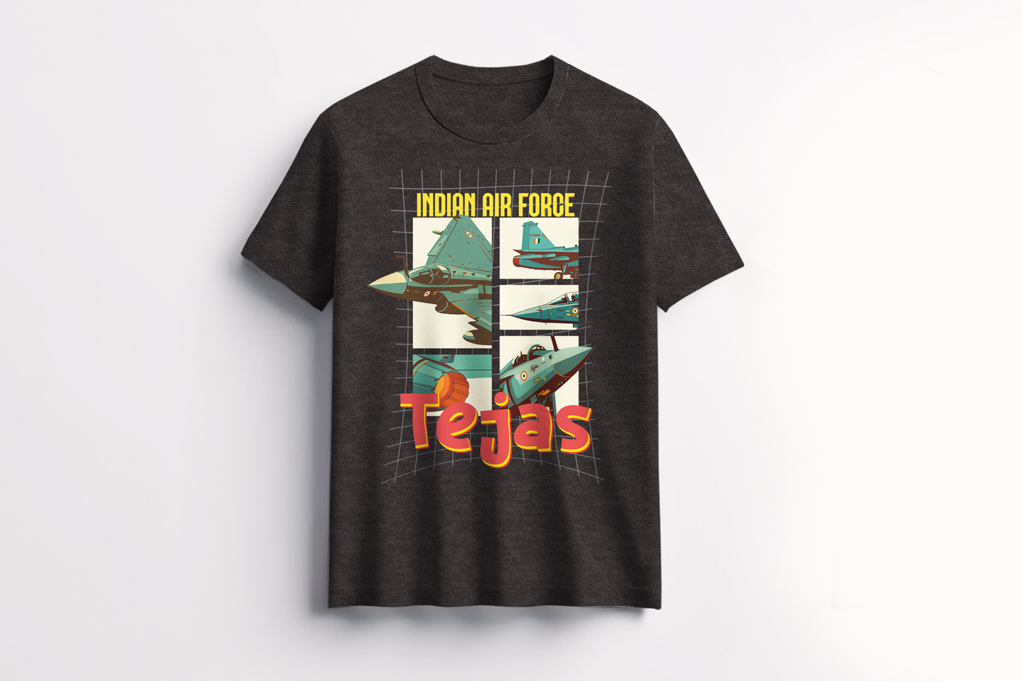 Wings of Glory – Indian Air Force’s Tejas Fighter Jet T-shirt