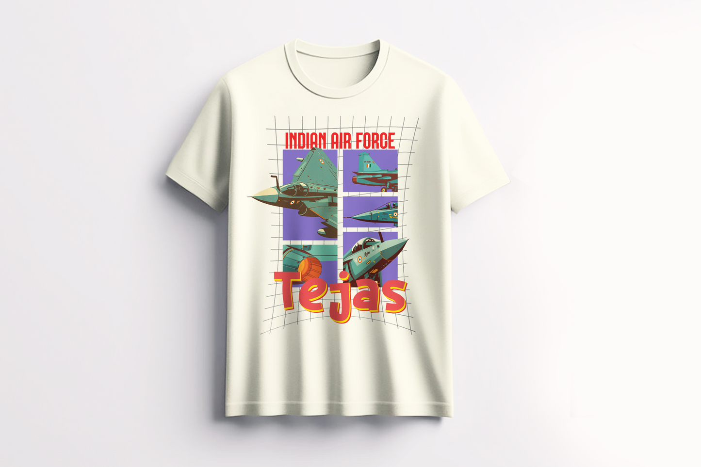 Wings of Glory – Indian Air Force’s Tejas Fighter Jet T-shirt