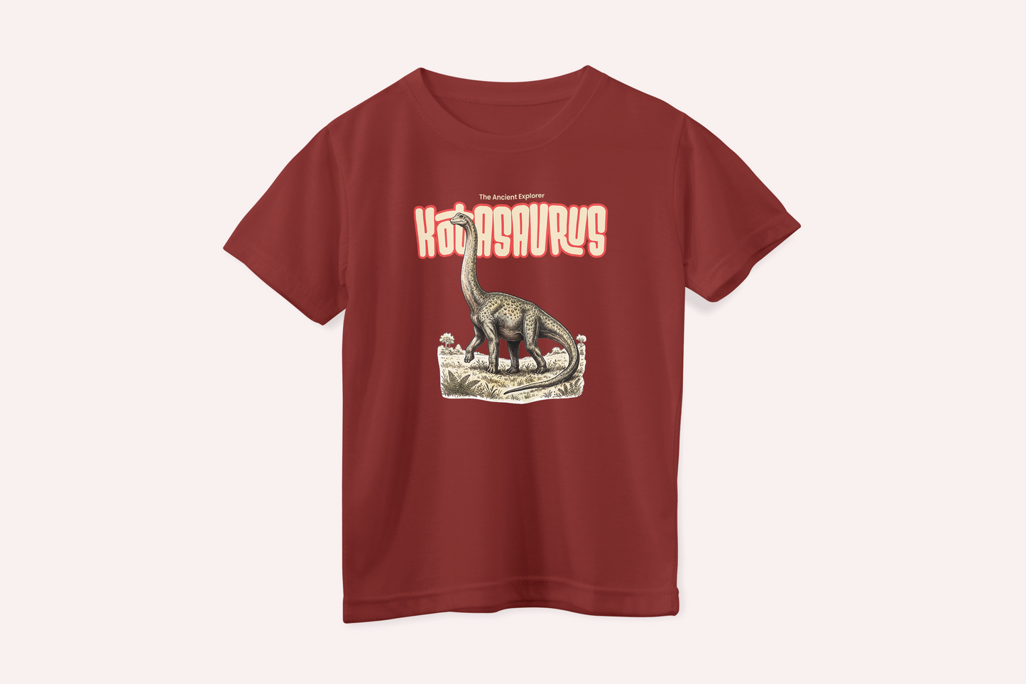 Kotasaurus – The Ancient Explorer Kids Tshirt