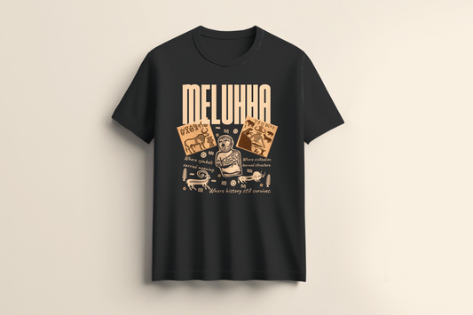 MELUHHA T-shirt - History never disappeared. It evolved.