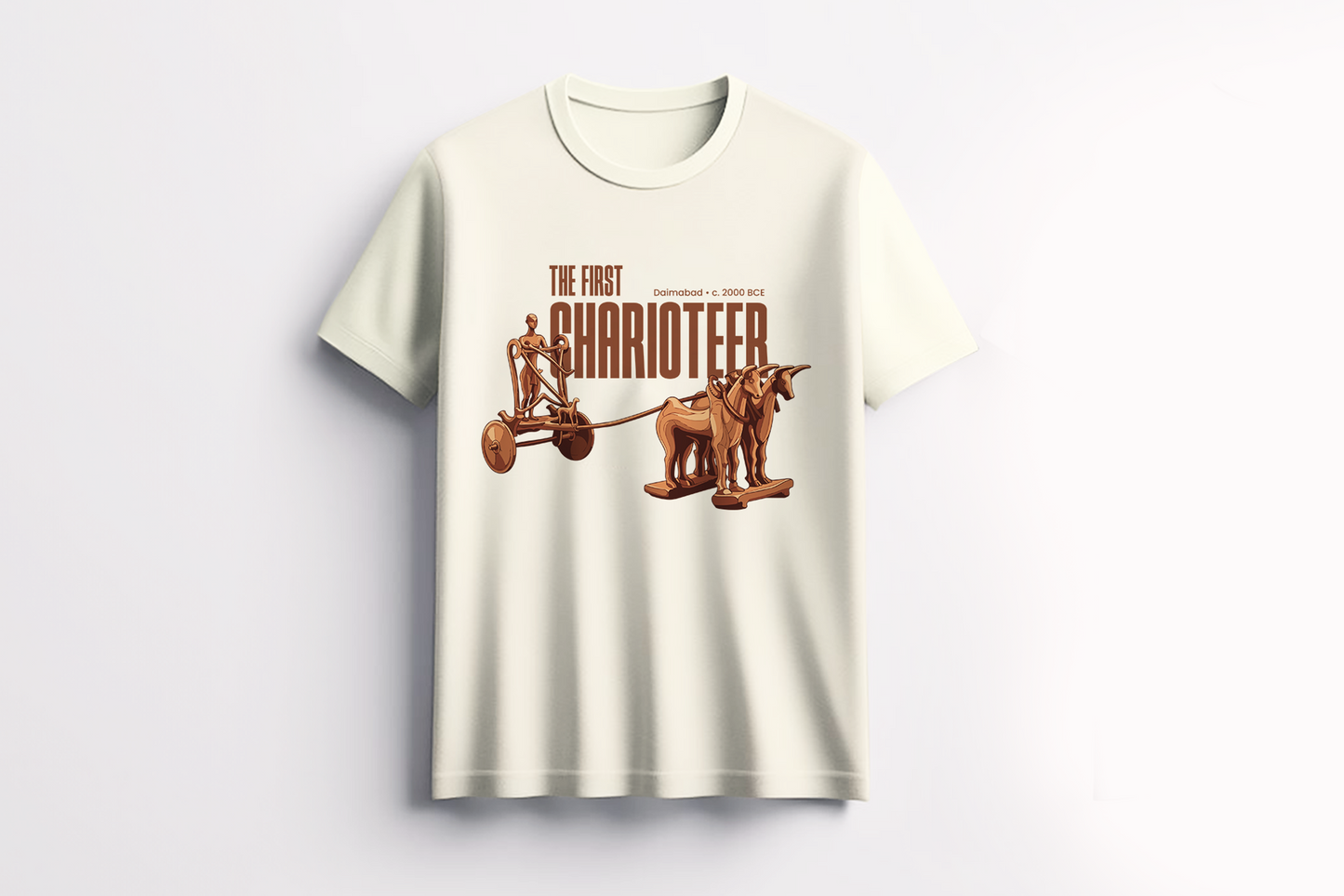 THE FIRST CHARIOTEER T-shirt – The oldest ride ever cast in bronze