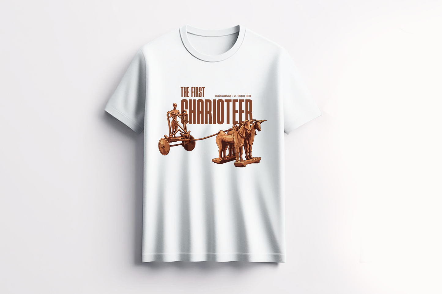 THE FIRST CHARIOTEER T-shirt – The oldest ride ever cast in bronze