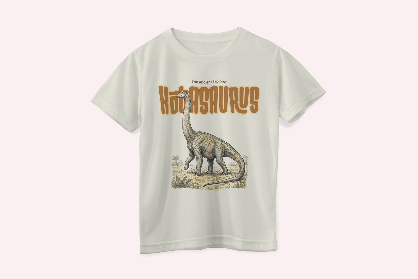 Kotasaurus – The Ancient Explorer Kids Tshirt