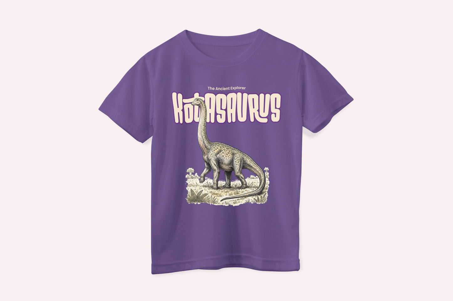 Kotasaurus – The Ancient Explorer Kids Tshirt