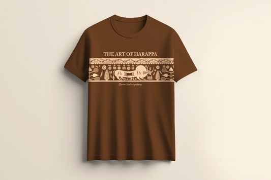 THE ART OF HARAPPA T-shirt - Crafted four thousand years ago.