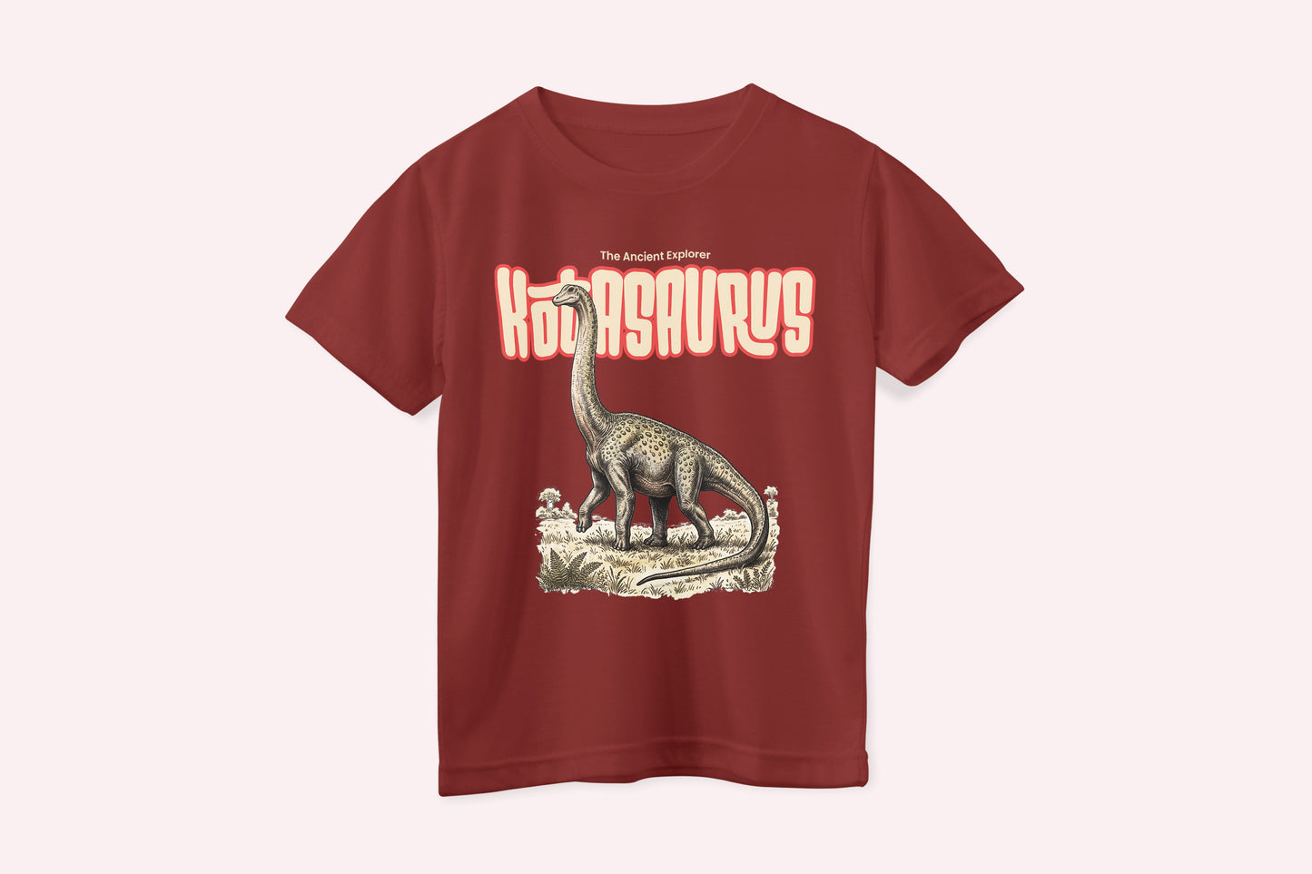 Kotasaurus – The Ancient Explorer Kids Tshirt