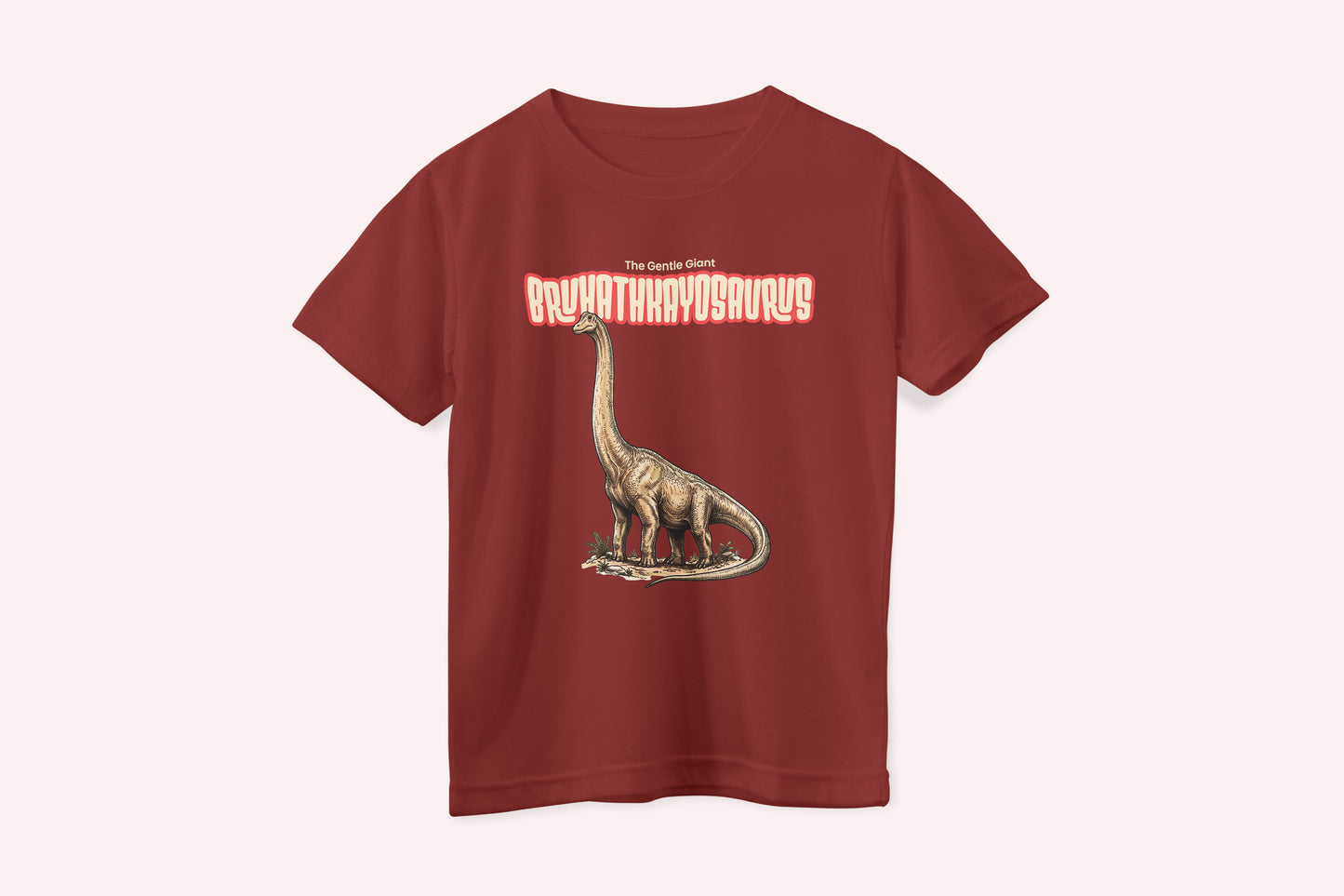 Bruhathkayosaurus – The Gentle Giant Kids Tshirt