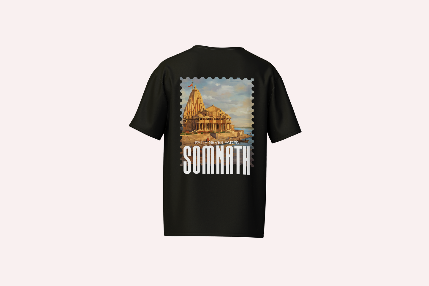Somnath - Faith Built Beyond Fear Oversized T-shirt
