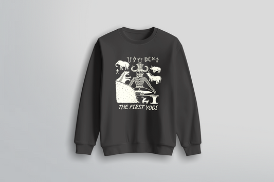 THE FIRST YOGI - Even before language, there were symbols- Sweatshirt