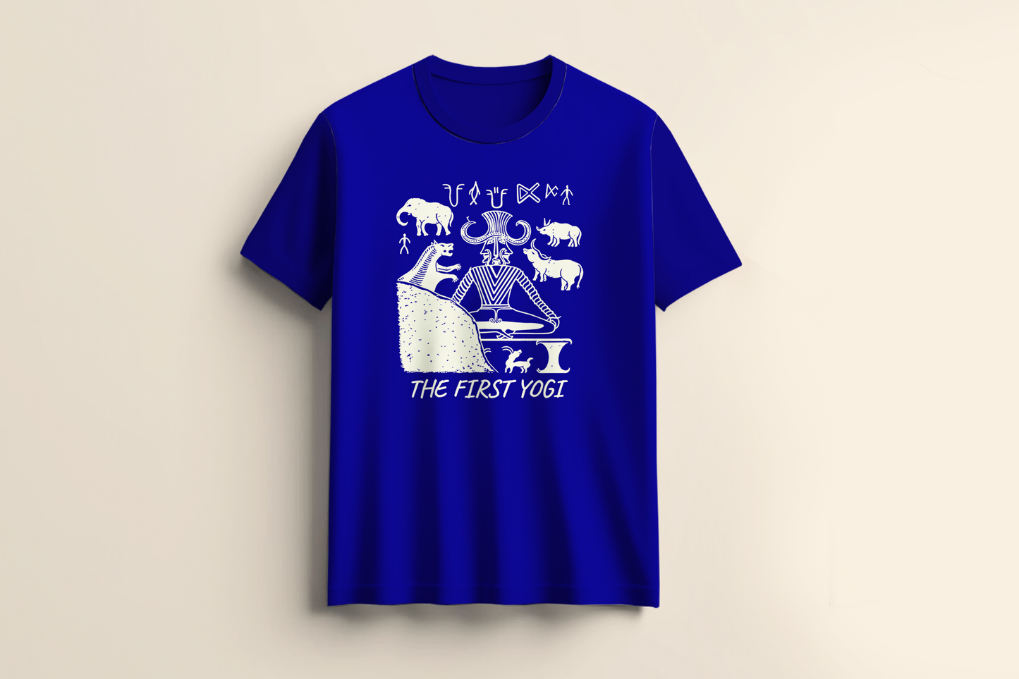 THE FIRST YOGI T-shirt  - Even before language, there were symbols