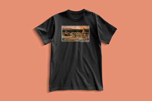 The Sacred Axis - Virupaksha Temple Temple T-shirt
