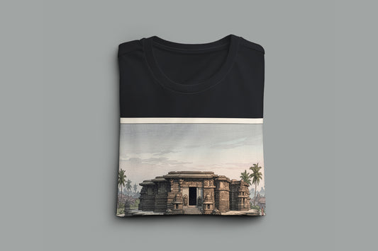 Echoes in Stone - Hoysaleswara Temple T-shirt