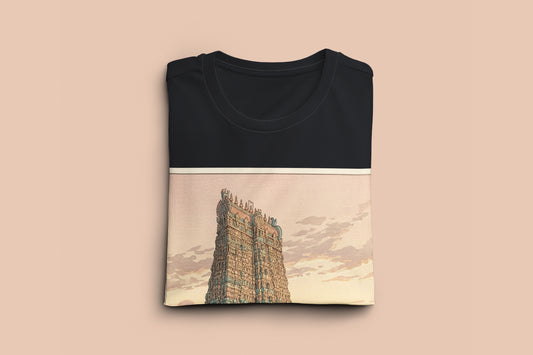 City of a Thousand Sculptures - Meenakshi Amman Temple T-shirt