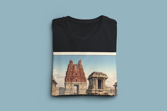 The Stone Chariot - Vittala Temple T-shirt