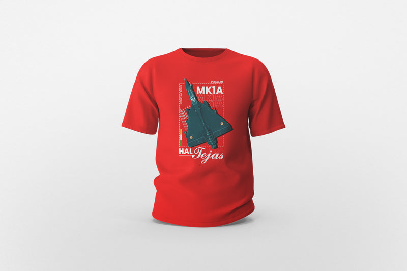 Tejas MK1A T-Shirt - Colourful and Vibrant