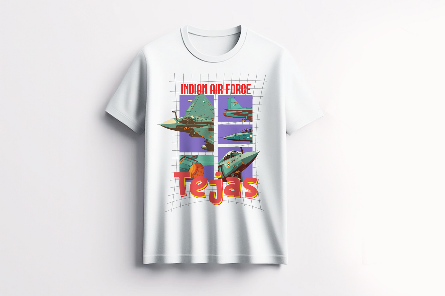 Wings of Glory – Indian Air Force’s Tejas Fighter Jet T-shirt
