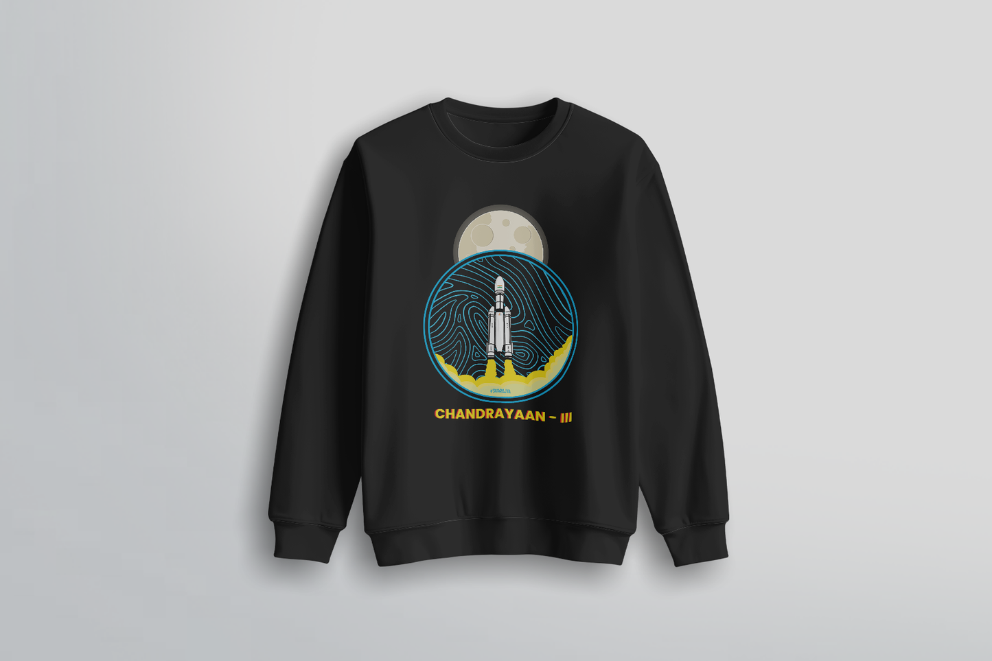 Chandrayaan III - Rocket to Moon - Sweatshirt